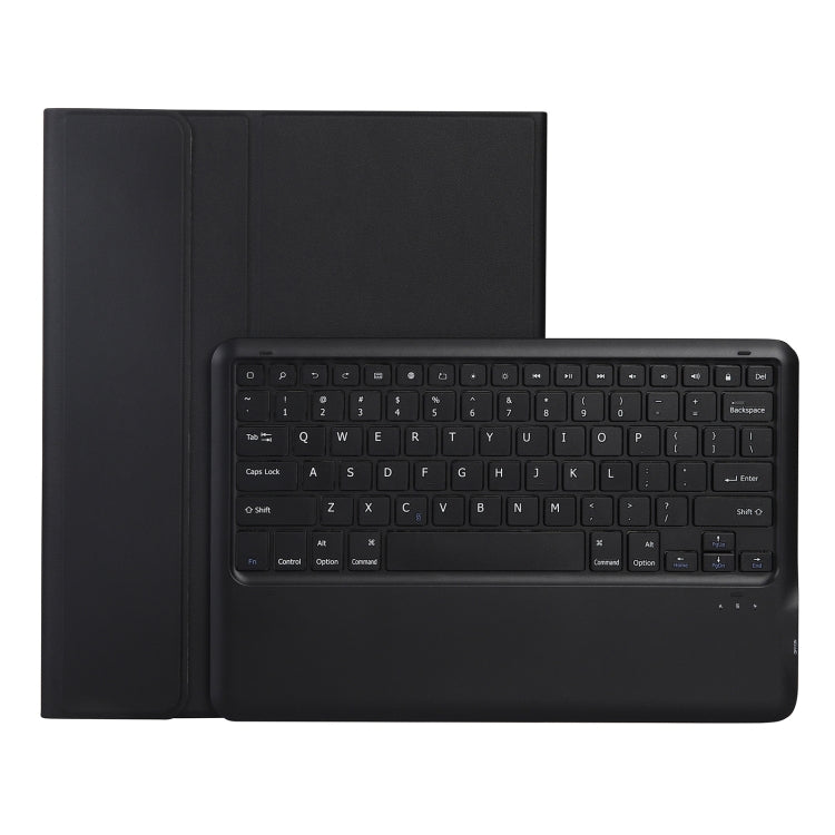 A12B Bluetooth 3.0 Ultra-thin Detachable Bluetooth Keyboard Leather Tablet Case for iPad Pro 12.9 inch （2018）, with Pen Slot & Holder