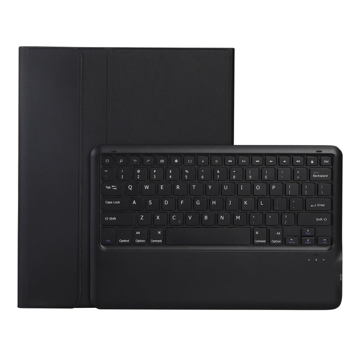 A12B Bluetooth 3.0 Ultra-thin Detachable Bluetooth Keyboard Leather Tablet Case for iPad Air 13 2024 / 2025 / Pro 12.9 inch 2022 / 2021 / 2020 / 2018, with Pen Slot & Holder