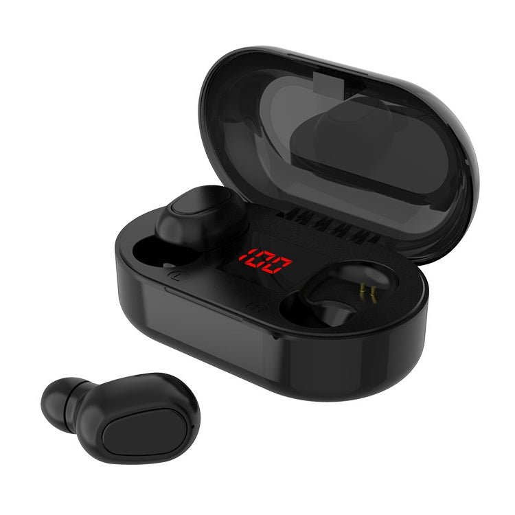 L22 9D Sound Effect Bluetooth 5.0 Wireless Bluetooth Earphone with Charging Box & Digital Display, Support for HD Calls, L22