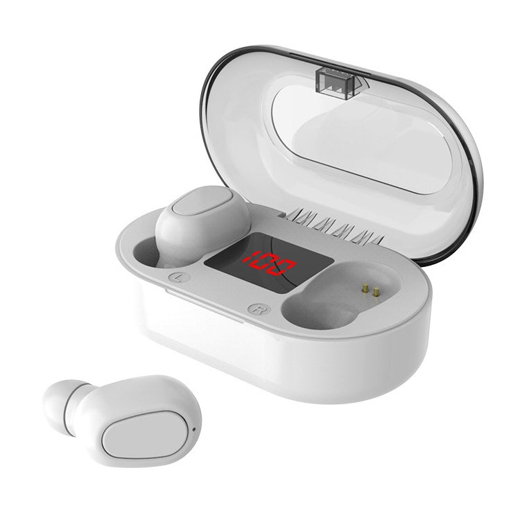 L22 9D Sound Effect Bluetooth 5.0 Wireless Bluetooth Earphone with Charging Box & Digital Display, Support for HD Calls, L22