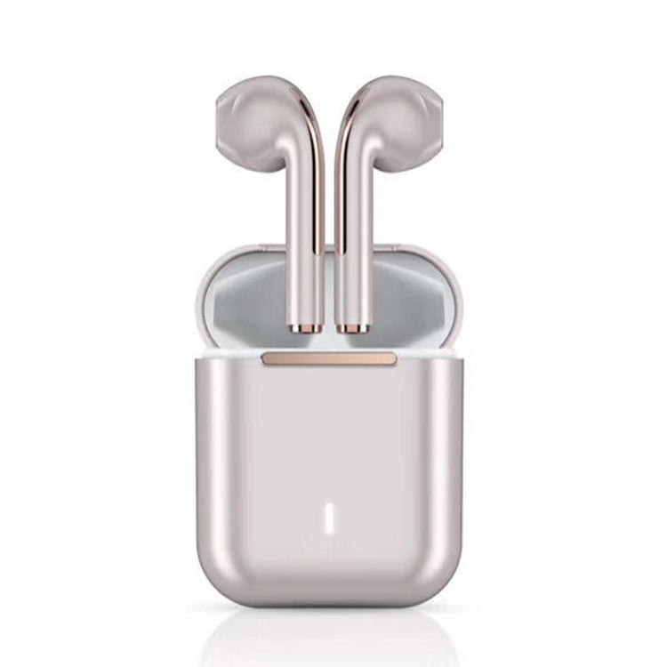 J18 Bluetooth 5.0 TWS Wireless Binaural Bluetooth Earphone with Charging Box, J18 (Green), J18 (Rose Gold), J18 (White), J18 (Black)