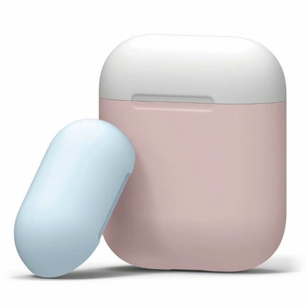 Three Color Dropproof Wireless Earphones Charging Box Protective Case for Apple AirPods 1/2 (White Pink Blue), IP6D3493A, IP6D3493B, IP6D3493C, IP6D3493D, IP6D3493E, IP6D3493F, IP6D3493G, IP6D3493H, IP6D3493I