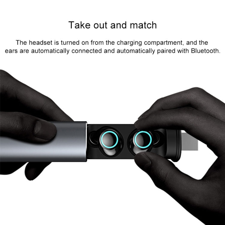 S5 Twins Sports Magnetic Ear-in TWS Bluetooth V5.0 Wireless Earphones