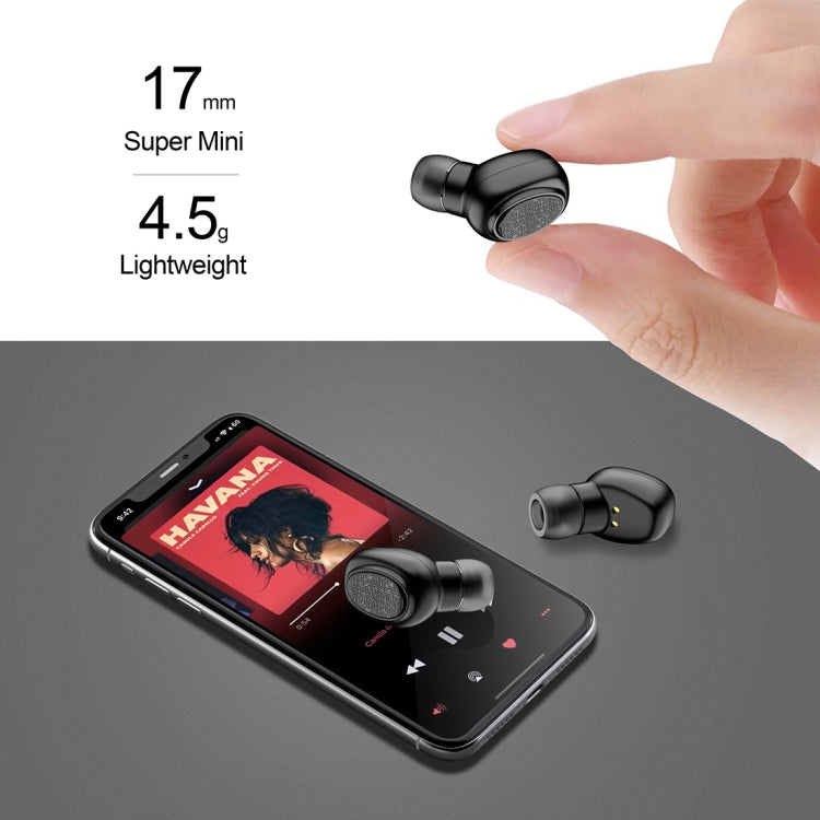 YH-03 TWS V5.0 Wireless Stereo Bluetooth Headset with Charging Case, Support Voice Assistant