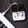 REMAX TWS-1 Half Moon Shaped Bluetooth 4.2 Wireless Bluetooth Earphone with Charging Box, TWS-1 Gold, TWS-1 Tarnish