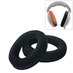 2 PCS For Sennheiser HD515 / HD555 / HD595 / HD598 / HD558 / PC360 Flannel Earphone Cushion Cover Earmuffs Replacement Earpads with Tone Tuning Cotton, Velvet Black, Velvet Brown