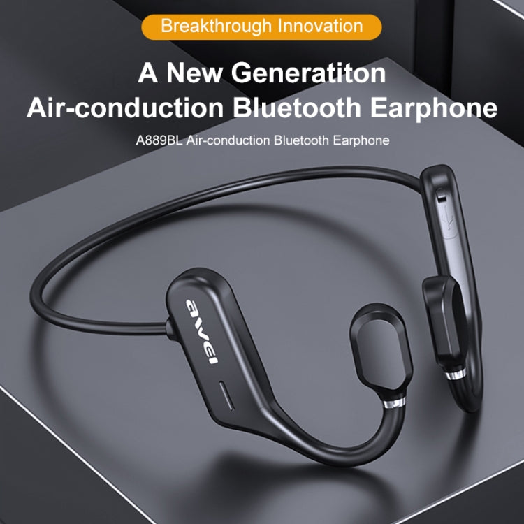 awei A889BL Air Conduction Sports Bluetooth 5.0 Wireless Headset