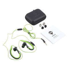 Mucro MB-232 Running In-Ear Sport Earhook Wired Stereo Headphones for Jogging Gym, 3.5mm