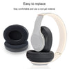 2 PCS For Beats Studio 2.0 / 3.0 Headphone Protective Cover Ice Gel Earmuffs (Grey White), Black, Blue, Red, Titanium Color