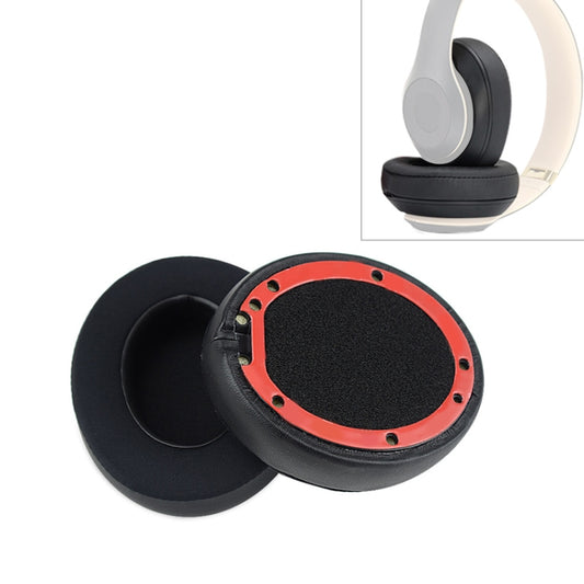 2 PCS For Beats Studio 2.0 / 3.0 Headphone Protective Cover Ice Gel Earmuffs (Grey White), Black, Blue, Red, Titanium Color