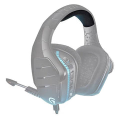 For Logitech G633 G933 Replacement Headband Head Beam Headgear Pad Cushion Repair Part, For Logitech G633 G933