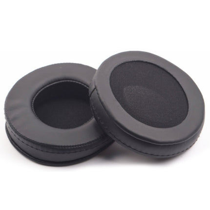 2 PCS For Skullcandy / HESH 2.0 HESH Thickened Earphone Cushion Cover Earmuffs Replacement Earpads with White Thread Sewing(Black)