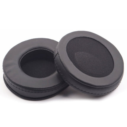 2 PCS For Skullcandy / HESH 2.0 HESH Thickened Earphone Cushion Cover Earmuffs Replacement Earpads with White Thread Sewing(Black)