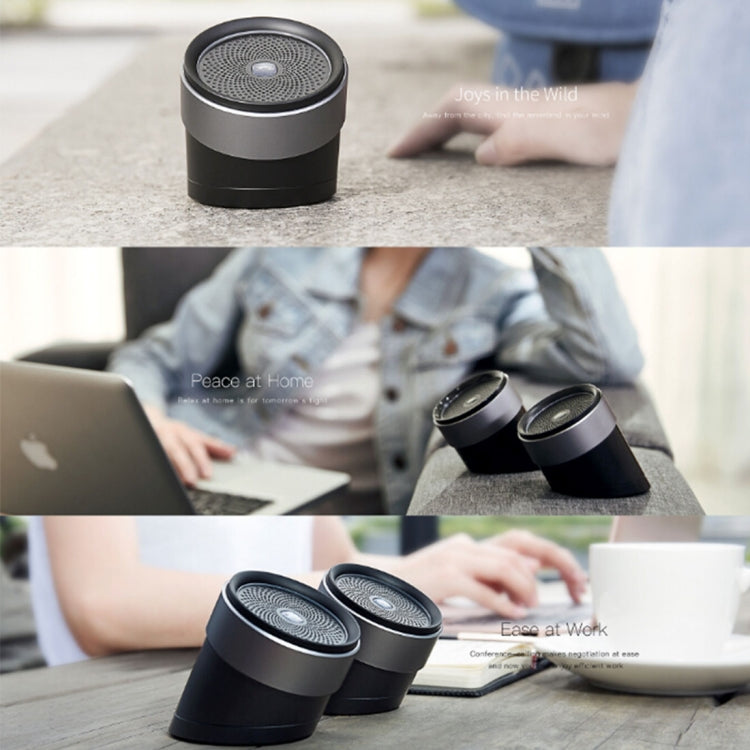 QCY BOX1 Portable Mini Speaker Wireless Music Metal V4.2 Bluetooth Loudspeakers