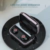 M23 Little Devil Pattern Intelligent Noise Reduction Touch Bluetooth Earphone with Three-screen Battery Display & Mirror Charging Box, Support HD Call & Siri