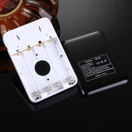 For iPhone, iPad, Samsung, LG, Sony Ericsson, MP4, PSP, Camera, Batteries Not Included(Random Color Delivery), For 4 x 18650 Batteries