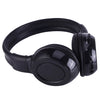 BS-N65 Headband Folding Stereo HiFi Wireless Headphone Headset with LCD Screen & TF Card Slot & LED Indicator Light & FM Function, BS-N65