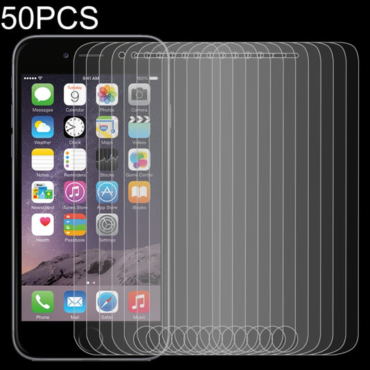 50 PCS 0.26mm 9H 2.5D Tempered Glass Film for iPod touch 6 / touch 7, For iPod touch 6(50 PCS)