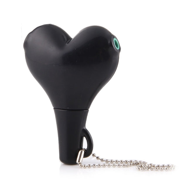 1 Male to 2 Females 3.5mm Jack Plug Multi-function Heart Shaped Earphone Audio Video Splitter Adapter with Key Chain for iPhone, iPad, iPod, Samsung, Xiaomi, HTC and Other 3.5 mm Audio Interface Electronic Digital Products