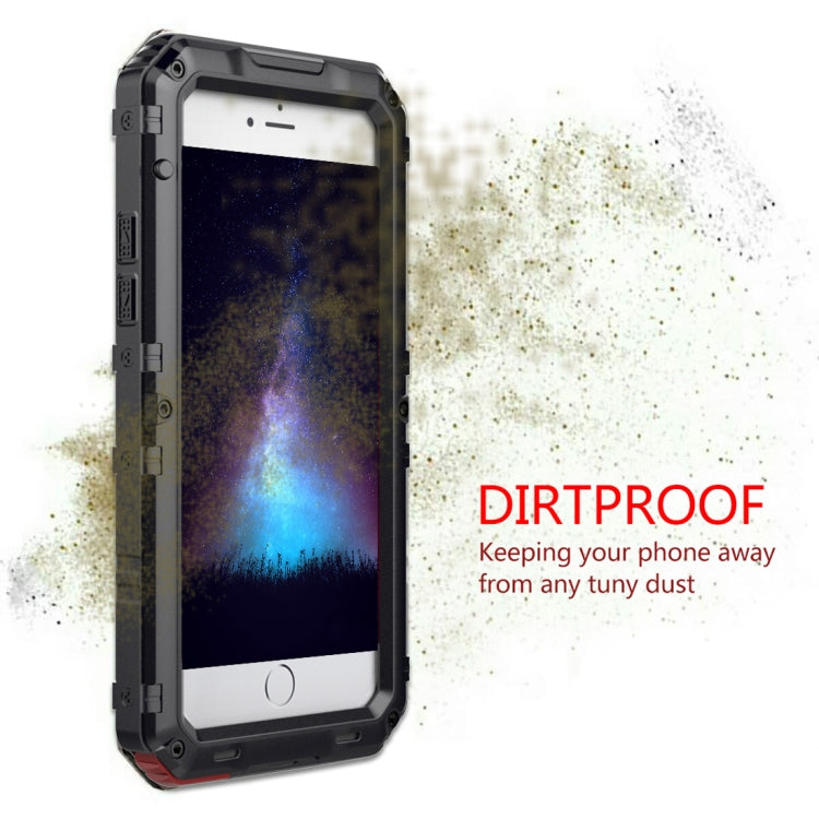 Waterproof Dustproof Shockproof Zinc Alloy + Silicone Case for iPhone 6 Plus & 6s Plus, iPhone 6 Plus & 6s Plus