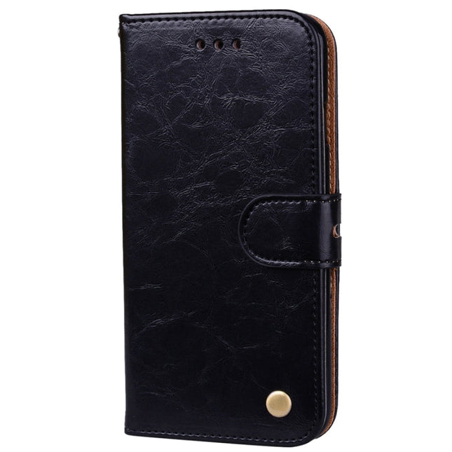 For iPhone 6 Plus & 6s Plus Business Style Oil Wax Texture Horizontal Flip Leather Case with Holder & Card Slots & Wallet