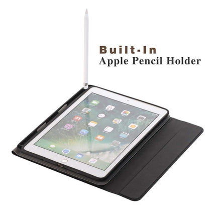 Detachable Bluetooth Keyboard + Horizontal Flip Leather Tablet Case with Holder & Pencil Holder for iPad Pro 9.7 inch, iPad Air, iPad Air 2, iPad 9.7 inch (2017), iPad 9.7 inch (2018), A07B Blue, A07B Rose Gold, A07B Black, A07B Gold
