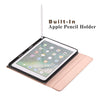 Detachable Bluetooth Keyboard + Horizontal Flip Leather Tablet Case with Holder & Pencil Holder for iPad Pro 9.7 inch, iPad Air, iPad Air 2, iPad 9.7 inch (2017), iPad 9.7 inch (2018), A07B Rose Gold, A07B Black, A07B Gold, A07B Blue