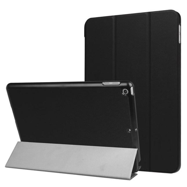 For iPad 9.7 (2018) & iPad 9.7 (2017) Custer Texture Horizontal Flip Leather Case with Three-folding Holder & Sleep / Wake-up Function, For iPad 9.7 (2018), For iPad 9.7 (2018) & iPad 9.7 (2017)