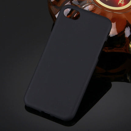 For  iPhone 8 & 7  Solid Color TPU Protective Back Cover Case
