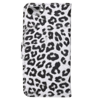 For  iPhone 8 & 7  Leopard Pattern Horizontal Flip Leather Case with Holder & Card Slots & Wallet