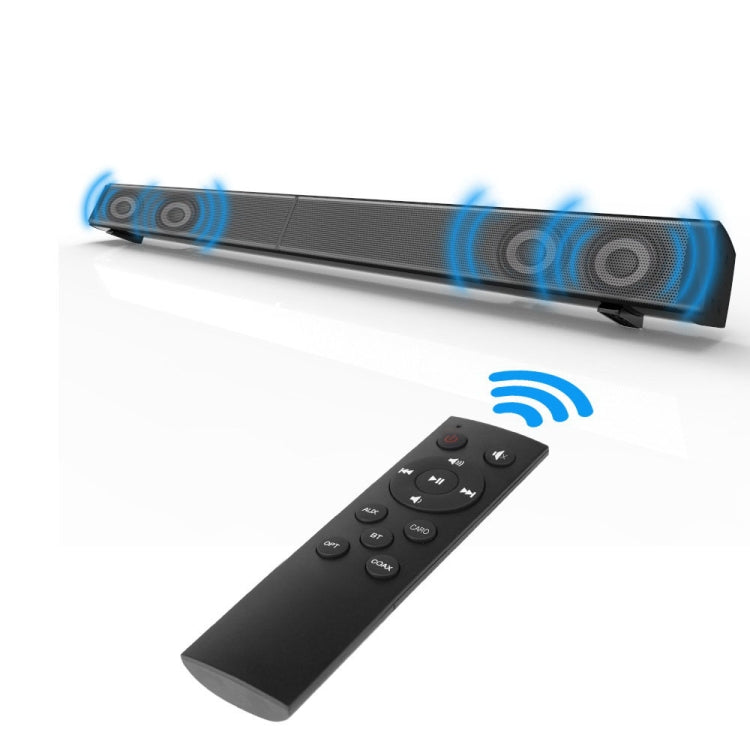 Soundbar LP-09 (CE0148) Home Theater Bluetooth Wireless Sound Bar Speaker with Remote Control, CE0148 Black