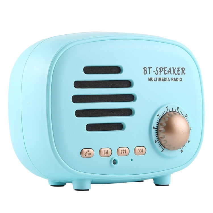 Q108 Retro Mini Wireless Bluetooth Speaker, Support Hands-free / TF Card / U disk / FM