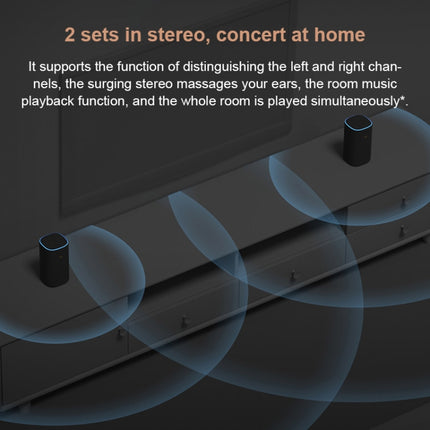 Xiaomi Xiaoai Speaker Pro with 750mL Large Sound Cavity Volume / AUX IN Wired Connection / Combo Stereo / Professional DTS Audio / Hi-Fi Audio chip / Infrared Remote Control Traditional Home Appliances / Bluetooth Mesh Gateway, Xiaoai Speaker Pro