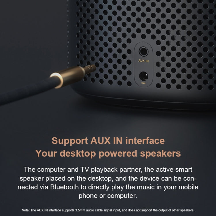 Xiaomi Xiaoai Speaker Pro with 750mL Large Sound Cavity Volume / AUX IN Wired Connection / Combo Stereo / Professional DTS Audio / Hi-Fi Audio chip / Infrared Remote Control Traditional Home Appliances / Bluetooth Mesh Gateway, Xiaoai Speaker Pro