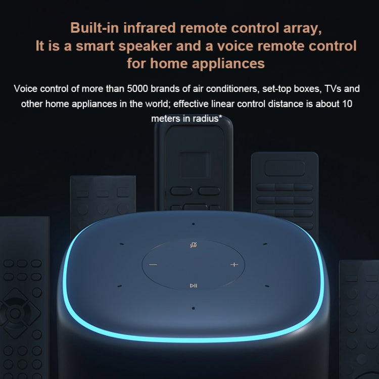 Xiaomi Xiaoai Speaker Pro with 750mL Large Sound Cavity Volume / AUX IN Wired Connection / Combo Stereo / Professional DTS Audio / Hi-Fi Audio chip / Infrared Remote Control Traditional Home Appliances / Bluetooth Mesh Gateway, Xiaoai Speaker Pro