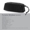 NewRixing NR-4019 Outdoor Portable Bluetooth Speaker with Hands-free Call Function, Support TF Card & USB & FM & AUX