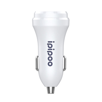 ipipoo XP-1 Dual USB Car Fast Charging Charger with Android Line, XP-1 (Black), XP-1 (White)