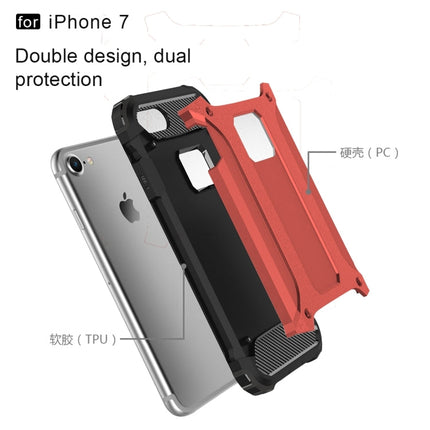For iPhone 7 Armor TPU + PC Combination Phone Case