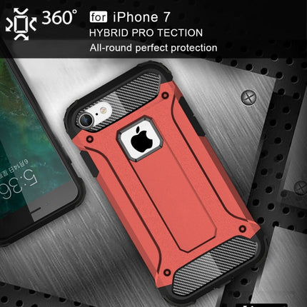 For iPhone 7 Armor TPU + PC Combination Phone Case