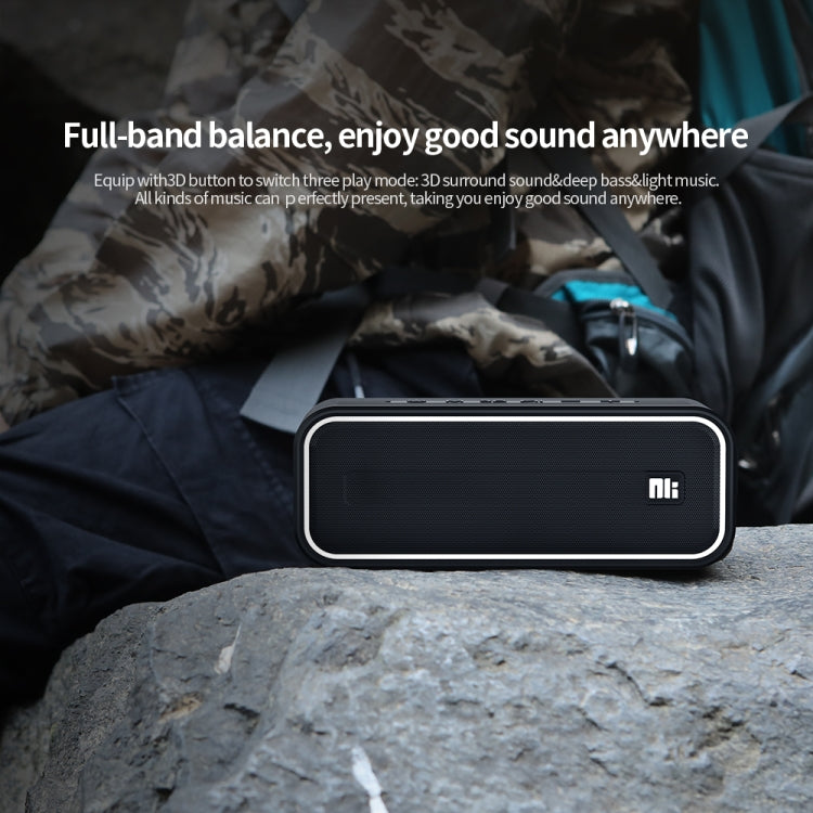 NILLKIN W2 Portable TWS Wireless Bluetooth V5.0 Speaker, Support MIC Calls