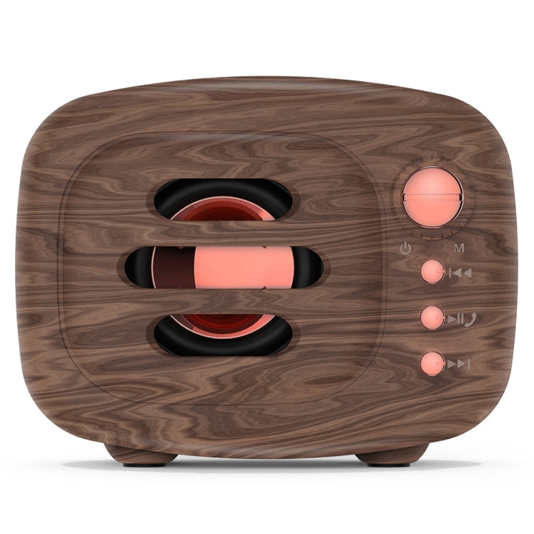 B11 Bluetooth 5.0 Retro Style Wireless Bluetooth Speaker, Supports Hands-free Calling & 32GB TF Card & 3.5mm Audio Jack