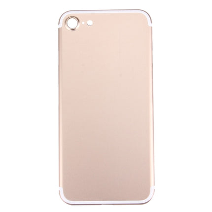 5 in 1 for iPhone 7 (Back Cover + Card Tray + Volume Control Key + Power Button + Mute Switch Vibrator Key) Full Assembly Housing Cover