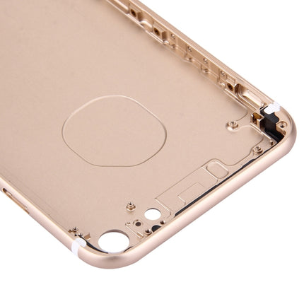 5 in 1 for iPhone 7 (Back Cover + Card Tray + Volume Control Key + Power Button + Mute Switch Vibrator Key) Full Assembly Housing Cover