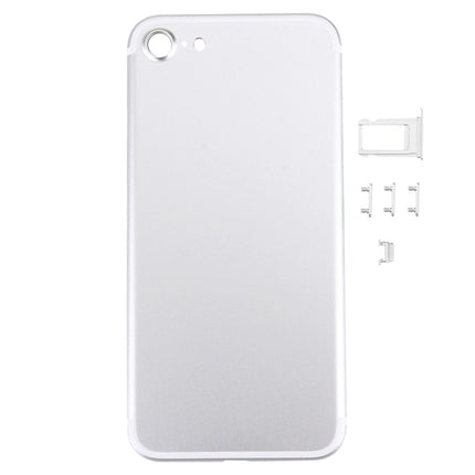 5 in 1 for iPhone 7 (Back Cover + Card Tray + Volume Control Key + Power Button + Mute Switch Vibrator Key) Full Assembly Housing Cover