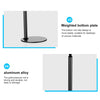 ZM-15 Rotatable Aluminum Alloy Desktop Stand Lazy Stand for 4.7-12.9 inch Mobile Phones / Tablets, For 4.7-12.9 inch Phones White, For 4.7-12.9 inch Phones Black