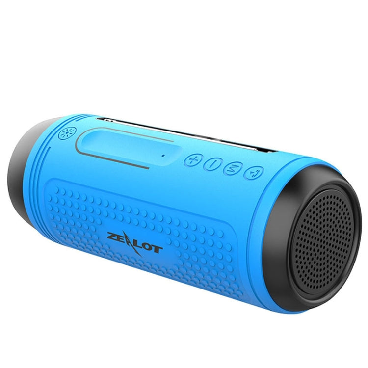 ZEALOT A1 Multifunctional Bass Wireless Bluetooth Speaker, Built-in Microphone, Support Bluetooth Call & AUX & TF Card & LED Lights