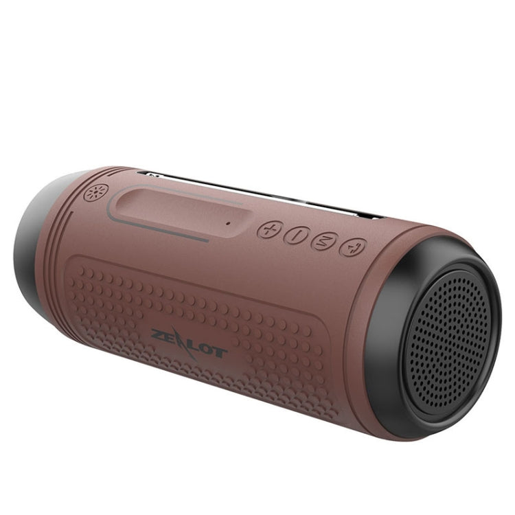 ZEALOT A1 Multifunctional Bass Wireless Bluetooth Speaker, Built-in Microphone, Support Bluetooth Call & AUX & TF Card & LED Lights