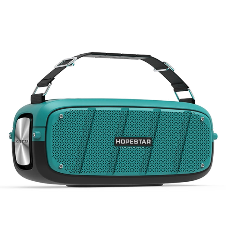 HOPESTAR A20 TWS Portable Outdoor Waterproof Subwoofer Bluetooth Speaker, Support Power Bank & Hands-free Call & U Disk & TF Card & 3.5mm AUX, A20 Yellow, A20 Black, A20 Green, A20 Blue, A20 Red