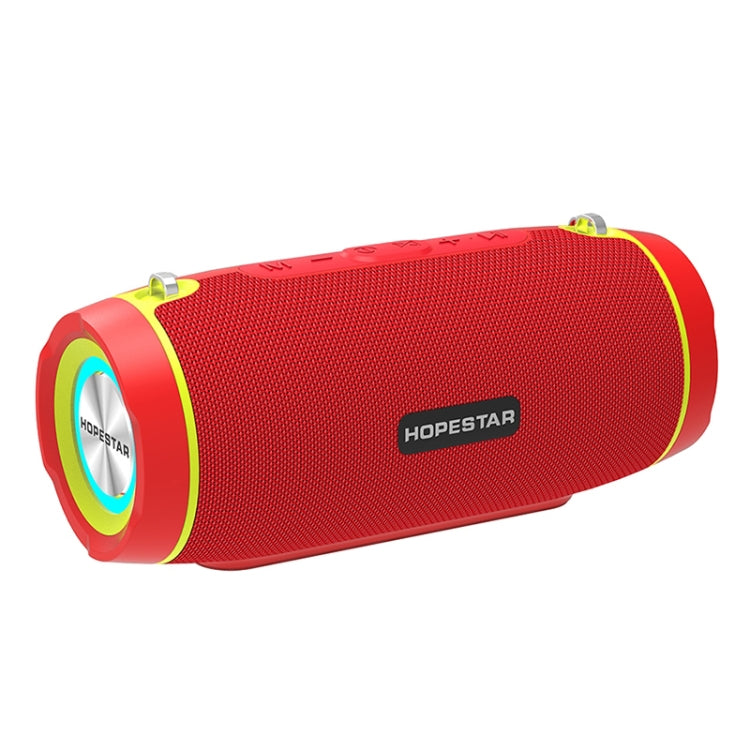 HOPESTAR H45 PARTY Portable Outdoor Waterproof Bluetooth Speaker, Support Hands-free Call & U Disk & TF Card & 3.5mm AUX & FM, H45 PARTY Red, H45 PARTY Black, H45 PARTY Grey, H45 PARTY Blue