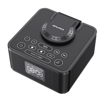 awei Y332 Wireless Charging Bluetooth 5.0 Speaker, Support Hands Free Voice Call